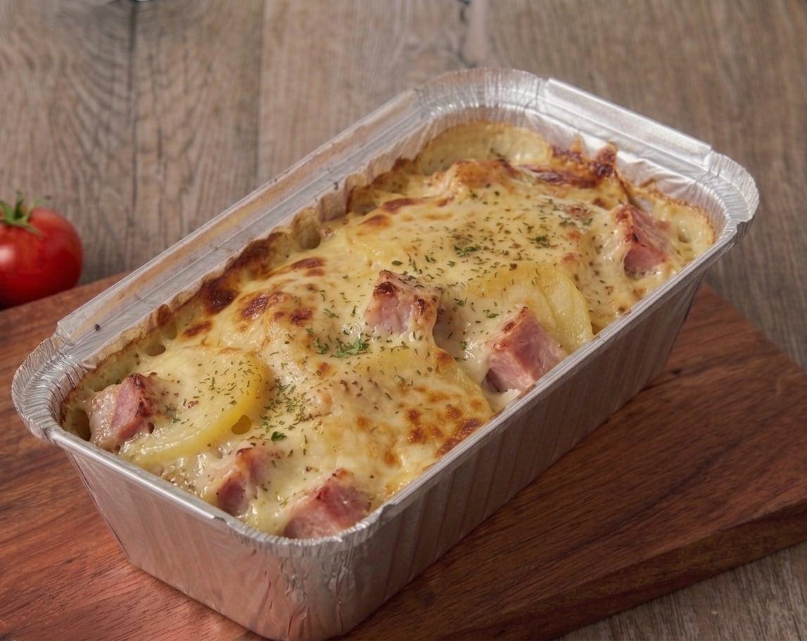 Gratin jambon