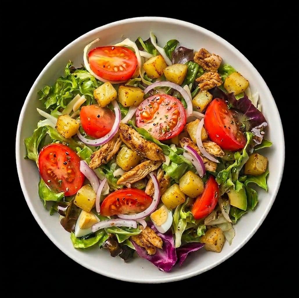 Salade kebab