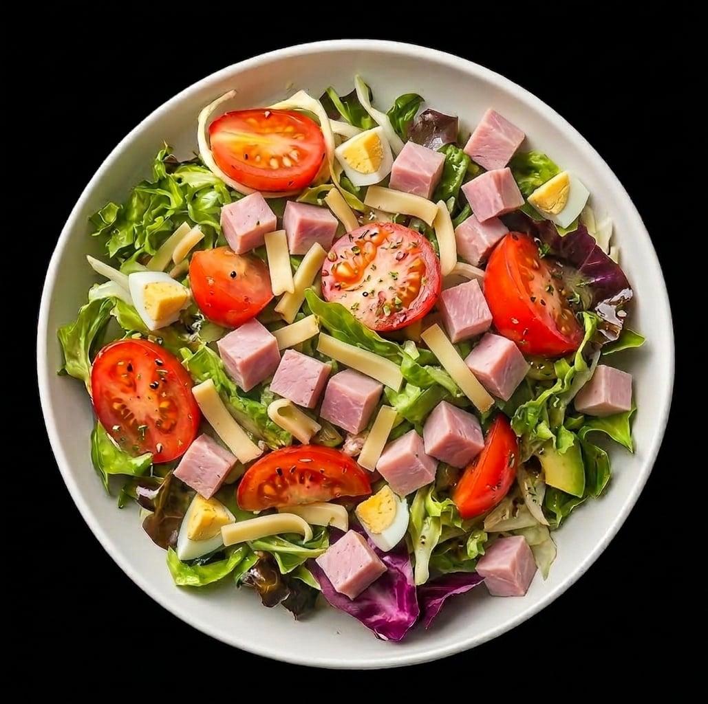 Salade jambon